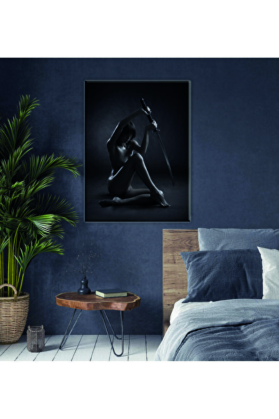 Limitless Design Tablou decorativ pe pânză cu imprimare HD, cu o femeie nudă ...