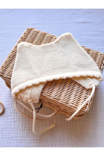 Little Dude Double Ear Knitted Baby Hat