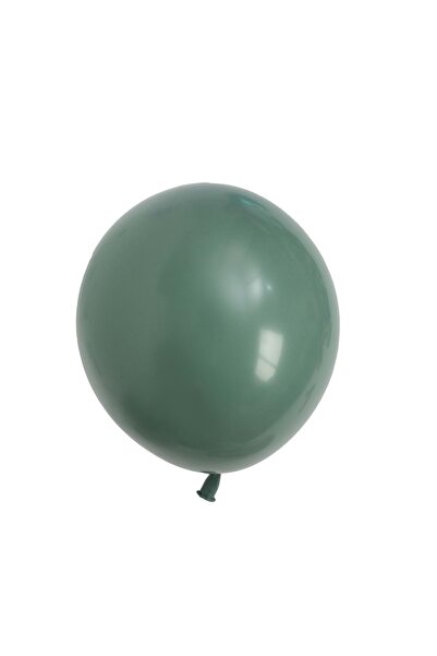 Organizasyon Pazarı 5 inch Sage Color Small Size 25 Pieces Decoration Balloons
