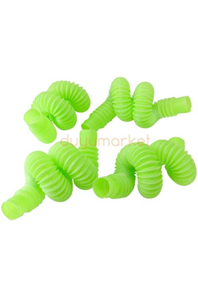 DuyuMarket Pop Tubes - Esnek Boru - Yeşil Renk