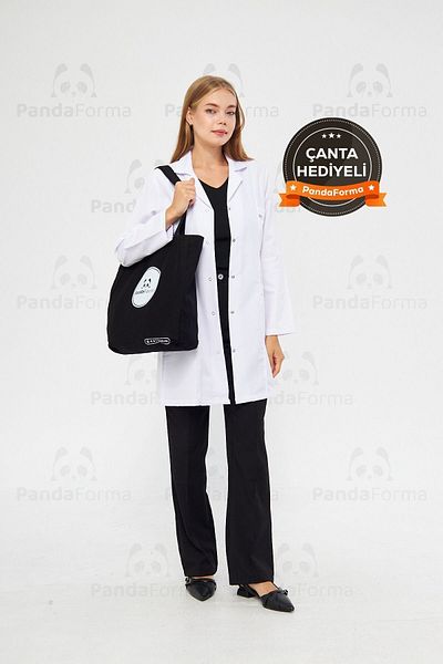 PandaForma Lab Coat Bag with Gift for Teacher and Doctor - Nurse
