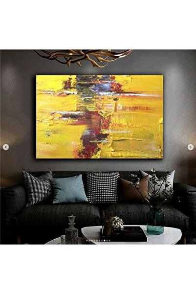 Limitless Design Harikabirev Pictură în ulei cu aspect de pictură abstractă, ...