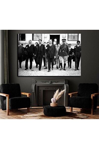 Limitless Design Model Ataturk, tablou decorativ elegant pe pânză, imprimat î...