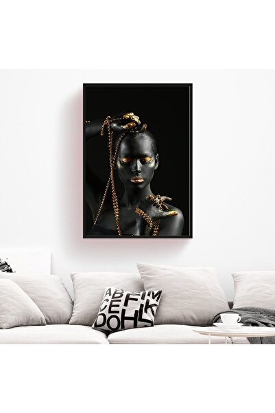 Limitless Design Tablou decorativ pe pânză cu imprimare HD, reprezentând feme...