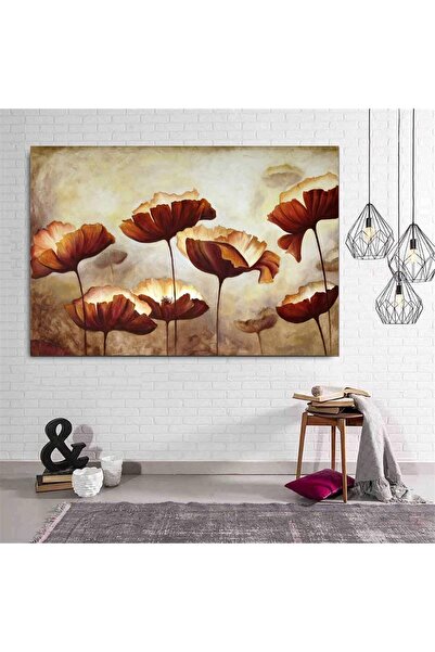 Limitless Design Ulje na platnu, izgled pastelnih cveća, HD print, slika na p...