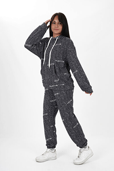 HayKids Σετ αθλητικής φόρμας για κορίτσια με τρεις κλωστές, μακρυμάνικο με στάμπα με λαιμόκοψη