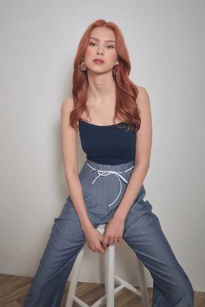 Fulla Moda Елегантно бюстие с въжени презрамки