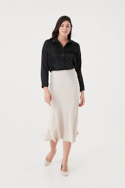 Fulla Moda Сатенена риза