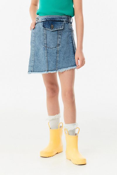 Fulla Moda Girl's Shorts Skirt with Pockets
