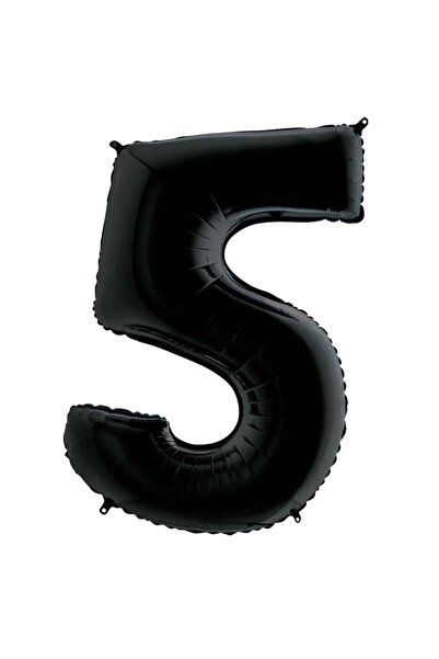Organizasyon Pazarı 34 بوصة 5 لون أسود رقم احباط بالون