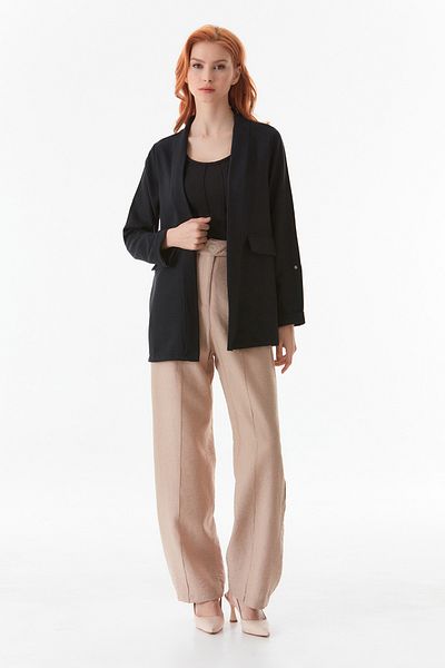 Fulla Moda Basic Shawl Collar Jacket