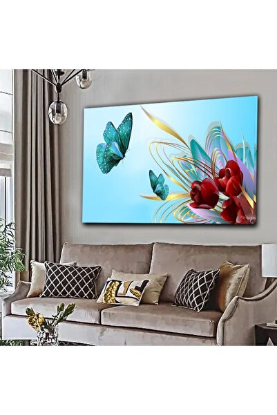 Limitless Design Stilski slike sa motivima leptira Kl11|HD print na platnu