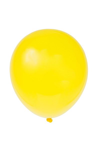Organizasyon Pazarı 12 in. Yellow Color 10 Pieces Pastel Decoration Balloon