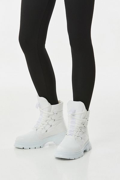 Fulla Moda Lace-up Snow Boots