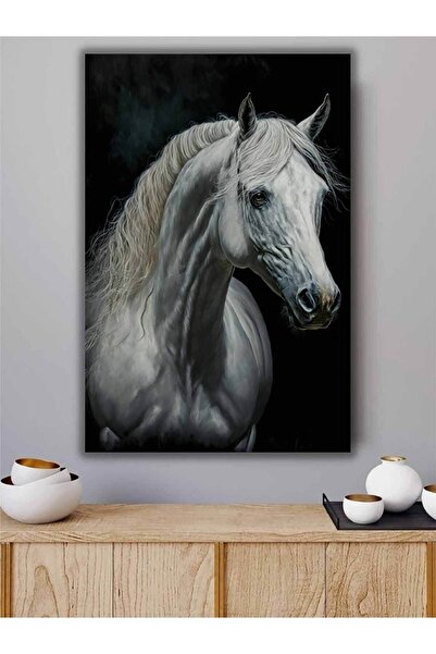 Limitless Design White Horse Decorative Special Design Digital Printing HD Pr...