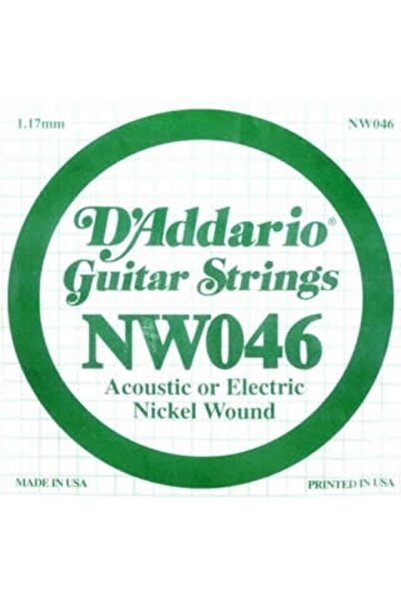 Daddario NW046 ЕЛЕКТРИЧЕСКИ И АКУСТИЧЕН ЕДИНСТВЕН КАБЕЛ, (ДЕБЕЛ),