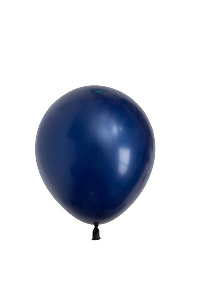 Organizasyon Pazarı 12 Inch Midnight Blue Color 25 Pieces Pastel Decoration Balloon