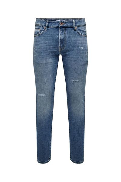 Only & Sons ONSLOOM SLIM JAX LMBD DEST 8230 TAI DNM Ανοιχτό μεσαίο μπλε τζιν