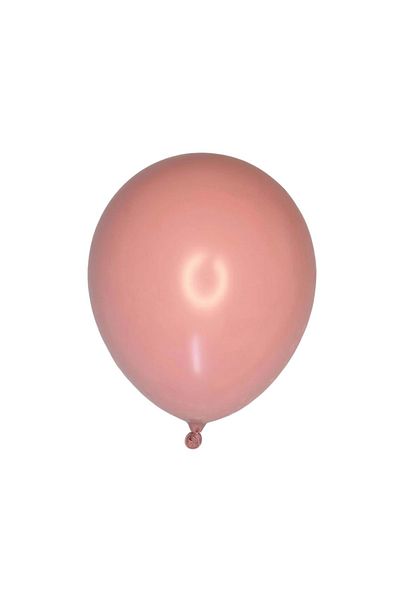 Organizasyon Pazarı 12 inch RoseWood Color 10 Pieces Pastel Decoration Balloon