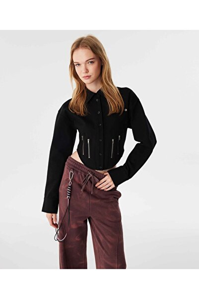 Twist KORSE EFEKTLİ GÖMLEK