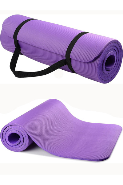 MultiFlexPro Konfor Zemin 10 Mm Pilates Minderi Taşıma Askılı Pilates Yoga Ma...