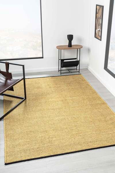 Prestige Halı Liv Hardal Kilim Yıkanabilir Kaymaz Taban Şönil Kilim Salon Oturma Odası Mutfak Halısı 0LV390