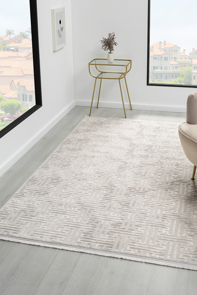 Prestige Halı Santana Beyaz Salon Oturma Odasi Çocuk Odasi Yatak Odasi Halisi...