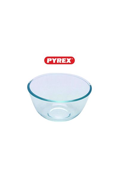 Pyrex 0.5L Glass Mixing Bowl - Heat Resistant and Stackable