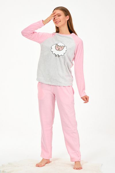 DOFİ Welsoft Pink Women's Pajama Set - Dofi_11