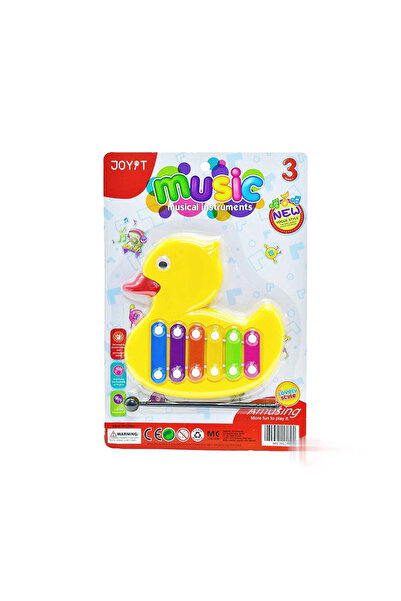 srt toys Çocuklar İçin Altı Notalı Ksilofon Enstrüman Müzik Oyuncağı