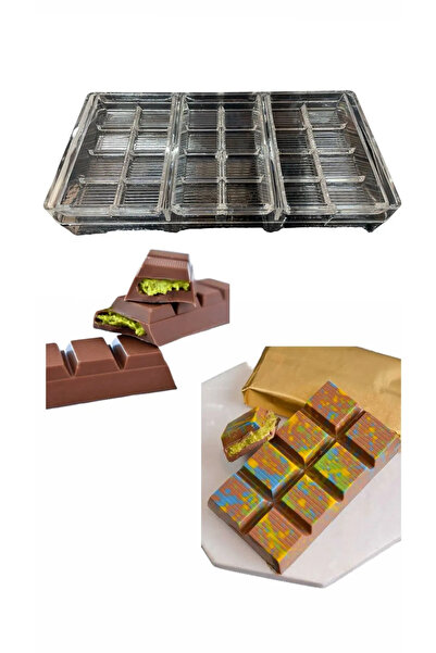 AGN STORE قالب شوكولاتة دبي من البولي كربونات