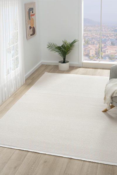 Prestige Halı Smart Krem Salon Oturma Odasi Çocuk Odasi Yatak Odasi Halisi SM...