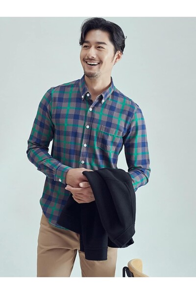 ARDSU Erkek Ici Polar Ekose Kislik Gömlek