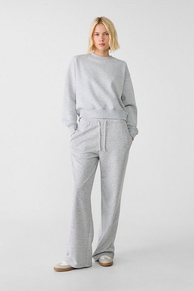 Stradivarius Wide-leg jogger trousers