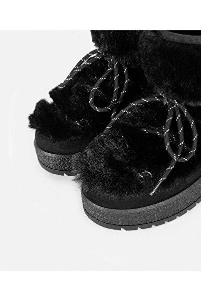 İpekyol Pelüş mix bağcıklı bot