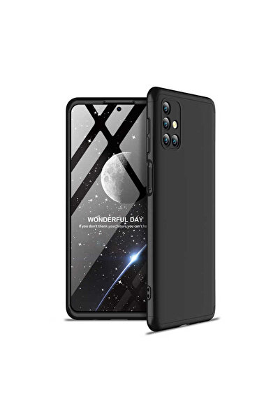 halkhouse Samsung Galaxy M31S Kılıf Ultra Korumalı Slim Fit Ays Sert Silikon Kapak