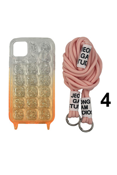 Nettech İphone 15 Uyumlu Nt-n025 Ipli Arka Koruma Kılıf - Karışık Renk