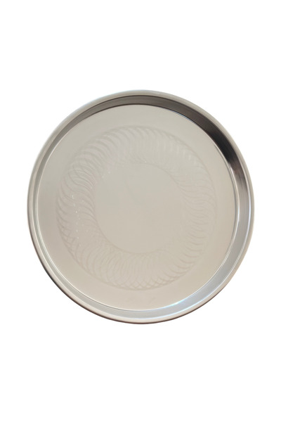 ÜZÜM ÇELİK Üzüm Çelik 29 cm Çok Amaçlı Çelik Fırın Tepsisi - 14 Numara