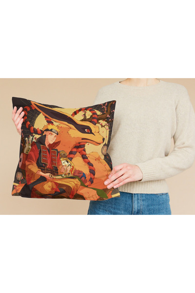owl bag Naruto i Kurama đavo Sa deznom kvadrat Jastuk NAVLAKA
