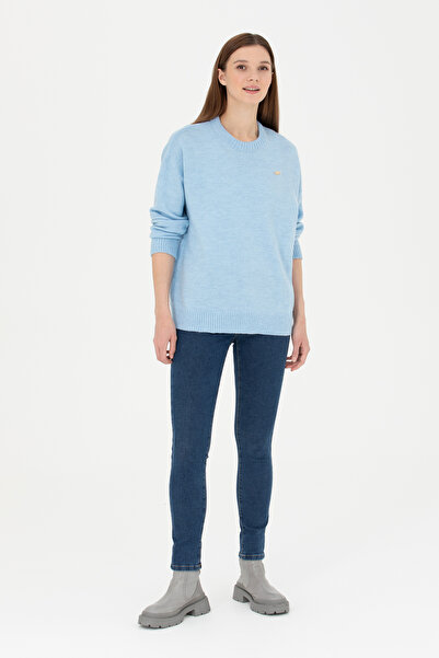 U.S. Polo Assn. بنطال جينز أزرق نسائي 50272853-DN0022