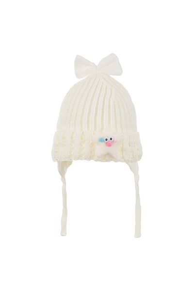 Kitti Kit -Girl's Beanie with Fleece Inside 1-4 Years (120-05)