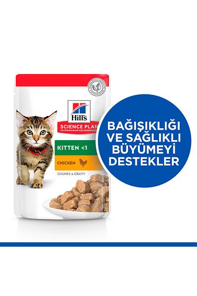 Hill's Tavuklu Yavru Kedi Konservesi 85 gr