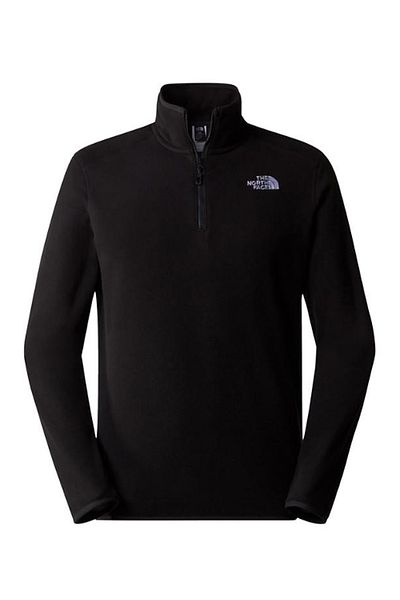 THE NORTH FACE Ανδρικό φούτερ από μαύρο φλις - 100 Glacier (NF0A855W4H01)