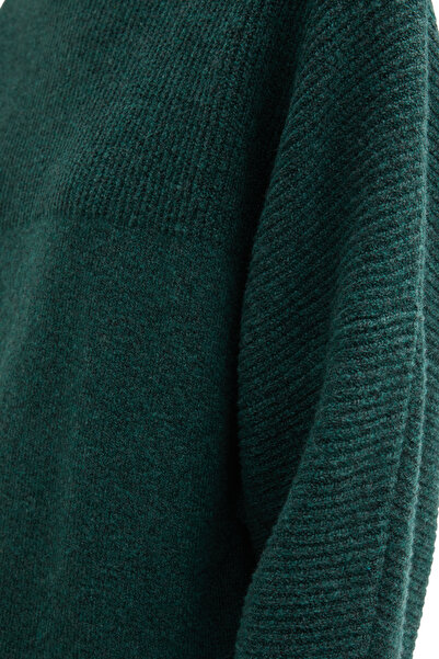 Tom Tailor Denim Strukturovaný netopýří svetr