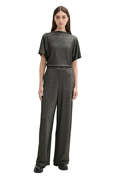 Tom Tailor Denim Lurex Palazzo - Stylová obuv s designem