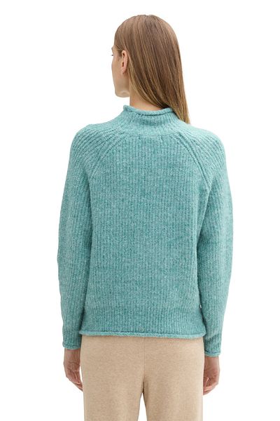 Tom Tailor Denim pulover cu gât fals