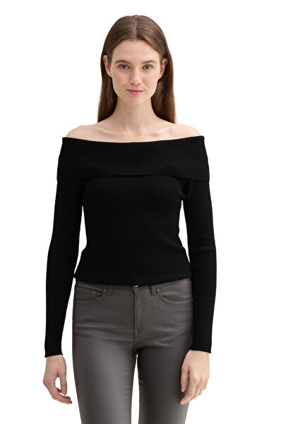 Tom Tailor Denim Pulovr s žebry Carmen