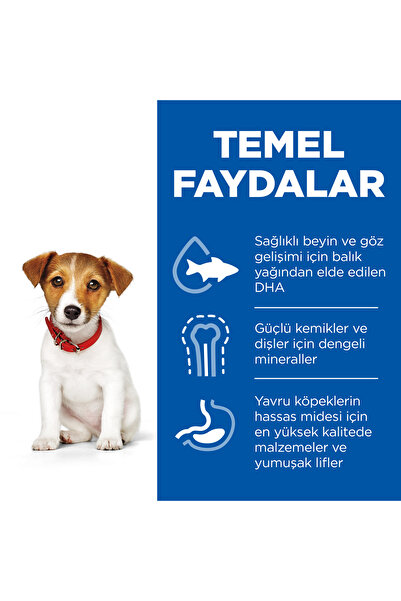 Hill's SCIENCE PLAN Tavuklu Küçük ve Mini Irk Yavru Köpek Maması 1,5kg