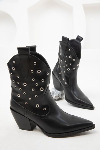 SOHO Μαύρες γυναικείες μπότες - 19877 Model Bootie