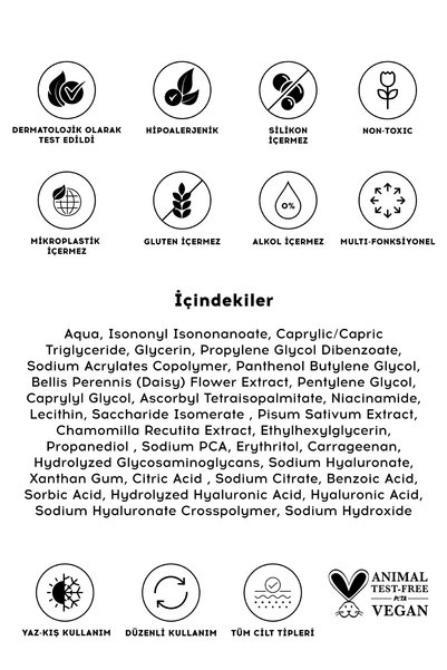 Cream Co. Moisturizer | Water-Based Hydrating Face Cream, Skin Tone Evening and Brightening | For All Skin Types